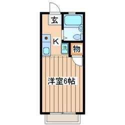 コーポ田中の物件間取画像